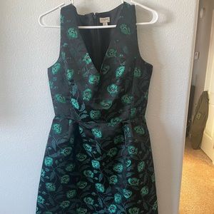 J. Crew Jacquard Fit and Flare Dress